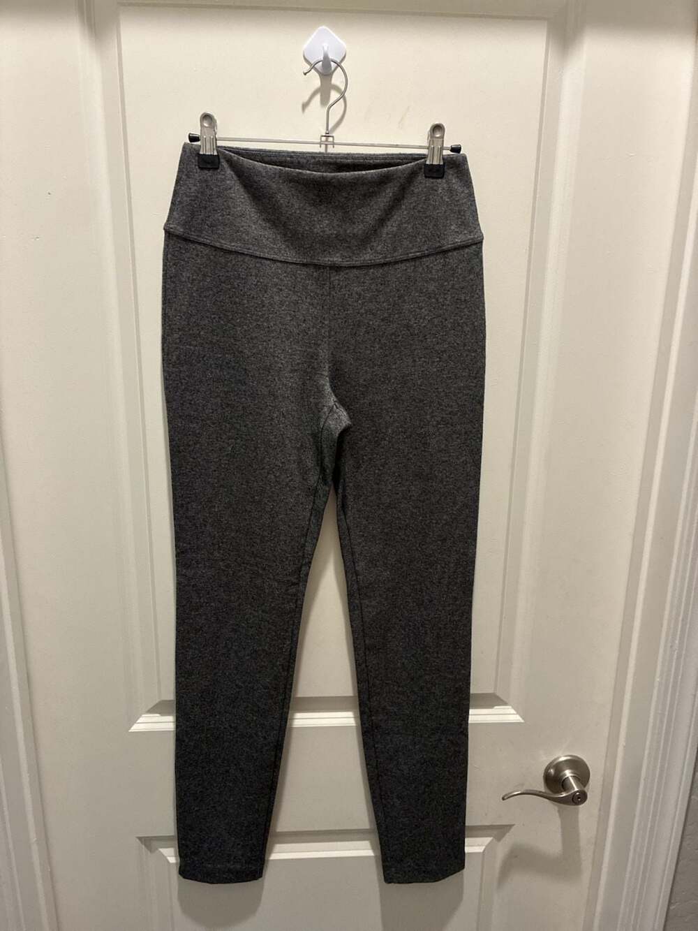 Theory Yoke Legging B Dillon Knit Gray Heather Leggings Size S